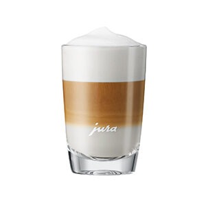 JURA Latte Macchiato sklenice, 2 ks nižší